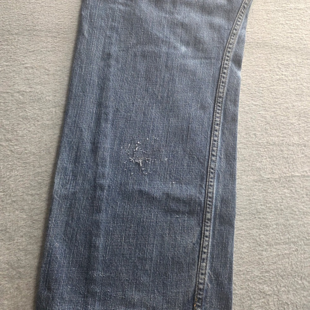 Levi's 569‎ Loose Straight Mens Jeans 38x32 Blue Medium Wash Denim - Picture 7 of 9